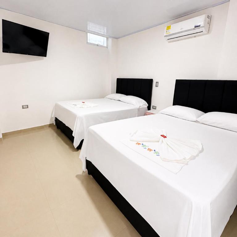 Hotel Bambù 2 - Habitación Doble grande - 2 camas - 3
