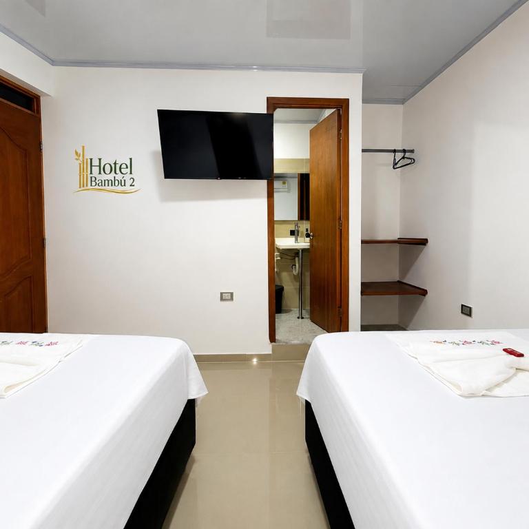 Hotel Bambù 2 - Habitación Doble grande - 2 camas - 4
