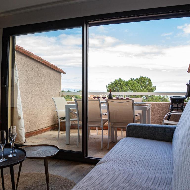 Superbe T3 vue sur mer parking privé classé 3 étoiles - Two-Bedroom Apartment - 4