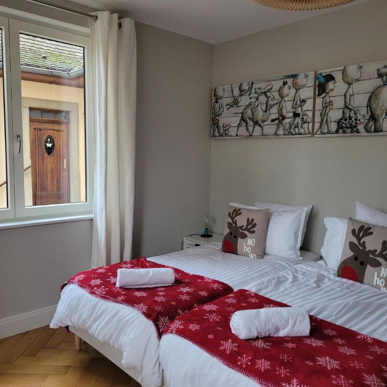 Le cocon d'Emma, appartement climatisé avec jardin et terrasse privé, parking - Two-Bedroom Apartment - 18