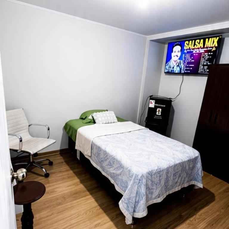 Habitaciones Modernas Torre H San Miguel - Aeropuerto 15min - Habitación Deluxe - 1 cama grande - 4