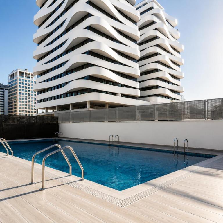 Dúplex de lujo - Piscina - Ciudad de las Artes - Apartment mit 1 Schlafzimmer - 1