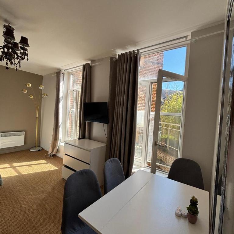 Superbes t1 Meublé pour 4 personnes Face Gare Lille-Flandres - Appartamento con 1 Camera da Letto - 2