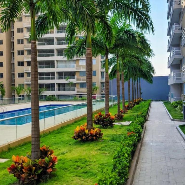 Apto 3Hab Piso 5 Piscina Gym Wifi Aire AC Parqueadero Soledad - Apartamento de 3 dormitorios con piscina privada - 31