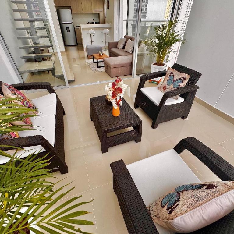 Apartamento 1 Dormitorio Bocagrande. Vista Panorámica Mar - Apartamento - 14
