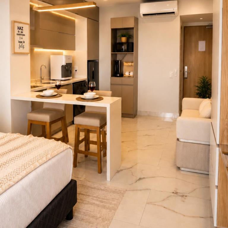 Apartamento con vista al mar cerca del aeropuerto - One-Bedroom Apartment - 10