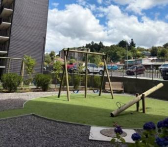 Bello departamento cerca del lago y vista a volcán - Apartamento de 3 dormitorios con balcón - 26