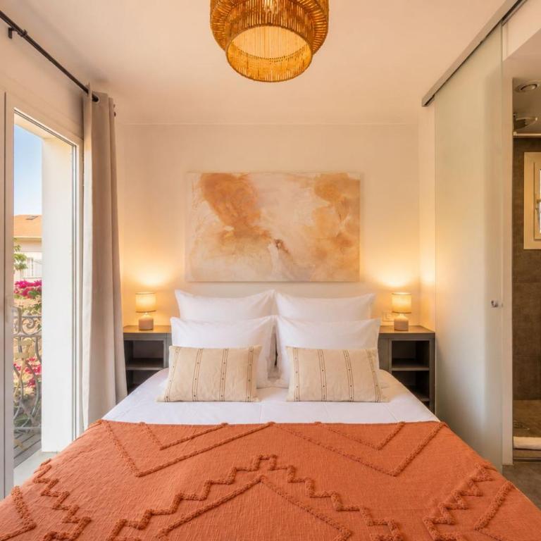 A C apartment 2BDR 6P sea view- St-Tropez - Appartement - 6