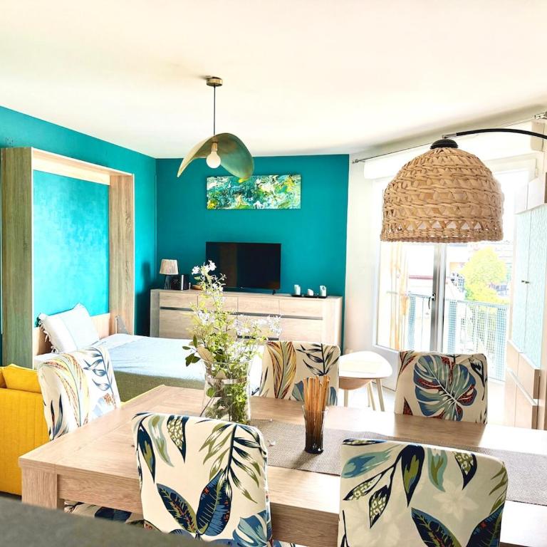Juan-les-Pins Beachside 1BR Apartment, Air Conditioned, parking place - Apartment mit 1 Schlafzimmer - 12