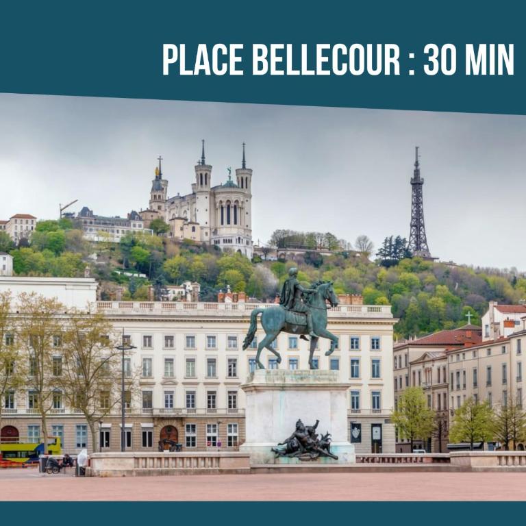 Atelier Cosy Félix à 10 minutes de la Gare - Apartment mit 1 Schlafzimmer - 34