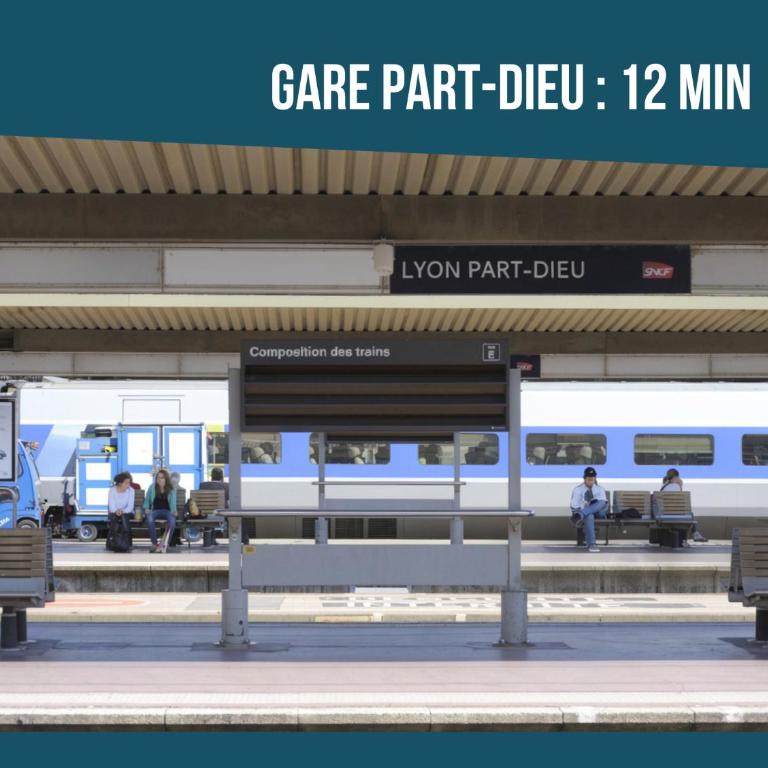 Atelier Cosy Félix à 10 minutes de la Gare - Apartment mit 1 Schlafzimmer - 36