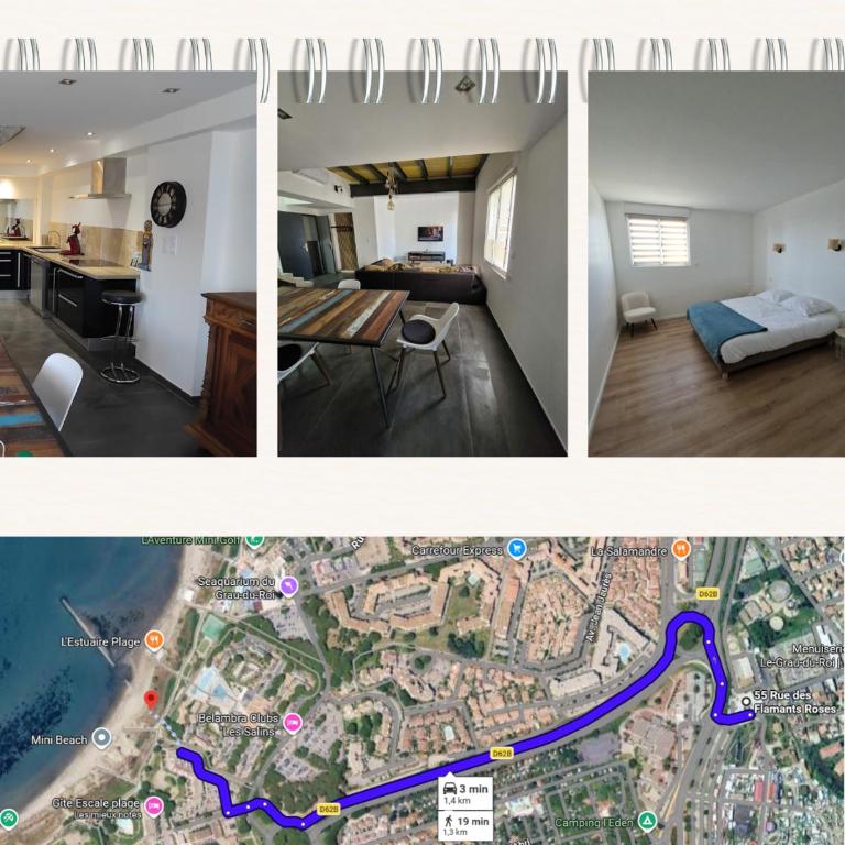 les flamants roses - Apartment mit 2 Schlafzimmern - 1