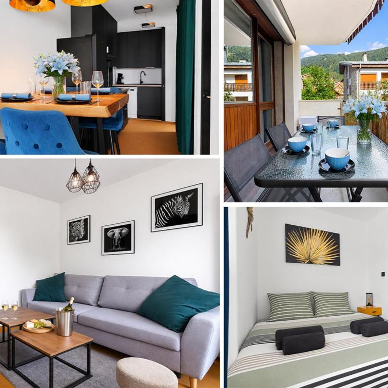 Les Carroz T2 Cosy 2 Balcons Centre - Appartement 1 Chambre - 1