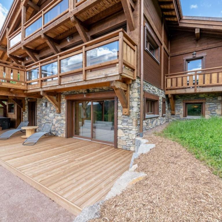Chalet Atlas Luxus-Chalet mit Whirlpool Sauna & nur 500 m von den Skip - Chalet - 43