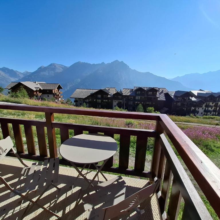Appart 6 pers à 1800m, vue superbe, ski aux pieds - Apartment mit 3 Schlafzimmern - 26