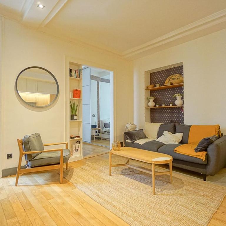 Charmant Studio Bien épuré Proche Sacre Coeur - Appartement - 1