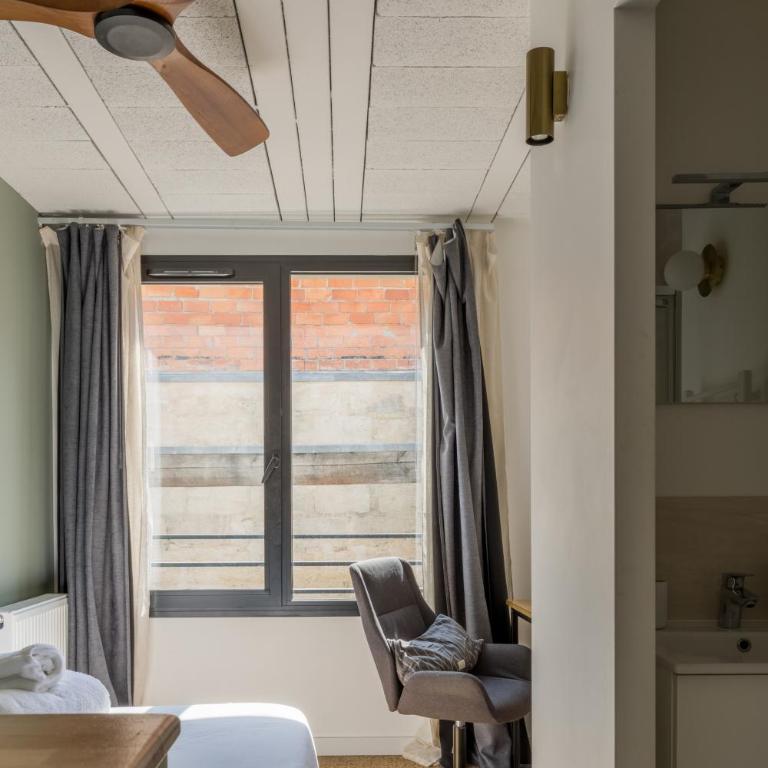 Outsite Bordeaux - Work, Connect, Explore - Chambre Simple avec Salle de Bains Privative - 6