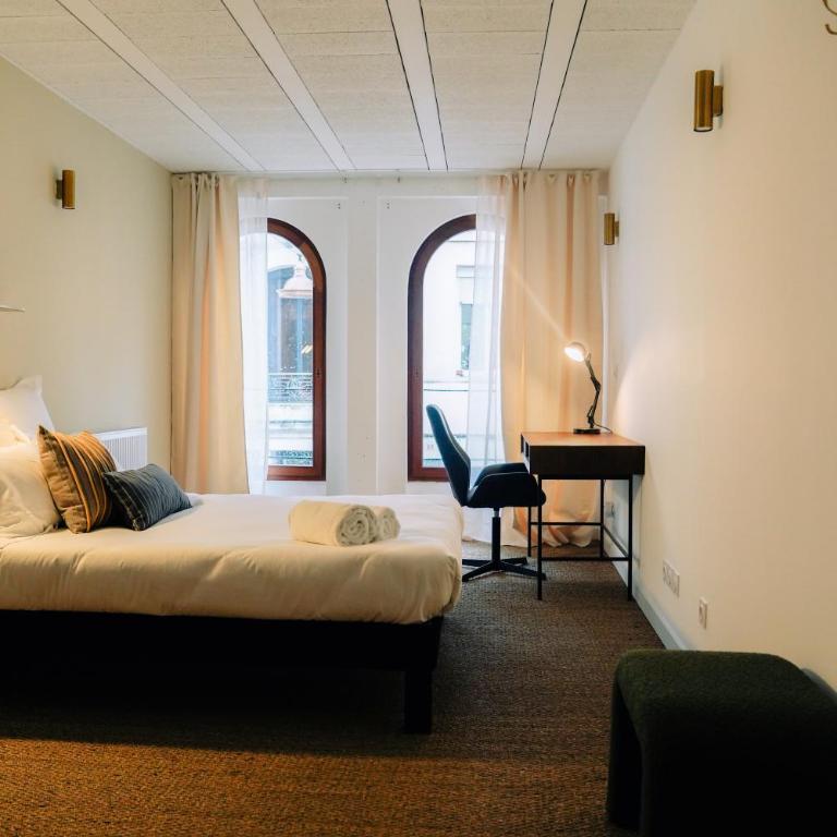 Outsite Bordeaux - Work, Connect, Explore - Chambre Double avec Salle de Bains Privative - 15