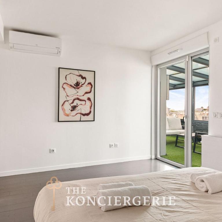 Penthouse de 210m2 comprenant 3 chambres à Paris avec Terrasse et Véranda avec climatisation - Apartamento - 15