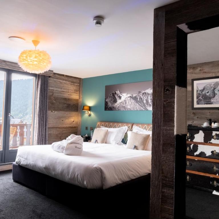 Hotel Farinet - Chambre Double ou Lits Jumeaux Standard avec Balcon - 4