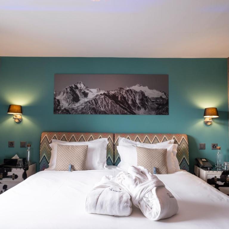 Hotel Farinet - Chambre Double ou Lits Jumeaux Standard avec Balcon - 6