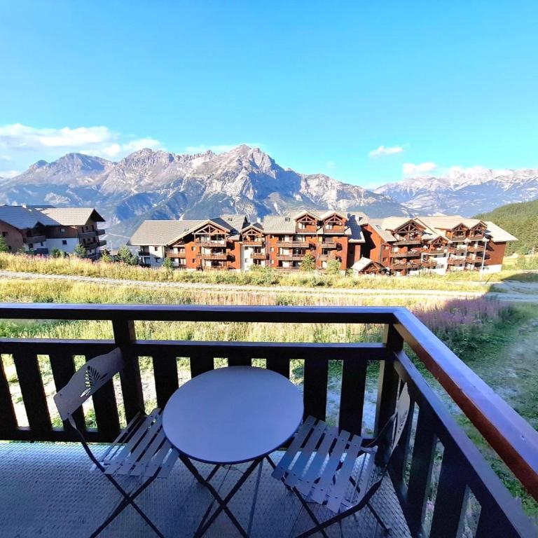Appart 6 pers à 1800m, vue superbe, ski aux pieds - Apartment mit 3 Schlafzimmern - 4