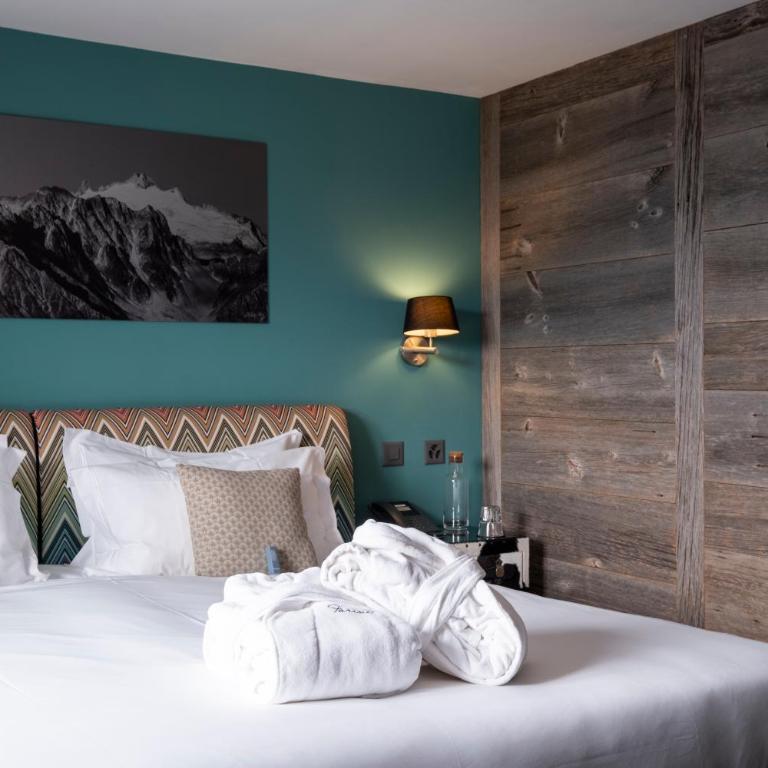 Hotel Farinet - Chambre Double ou Lits Jumeaux Standard avec Balcon - 9