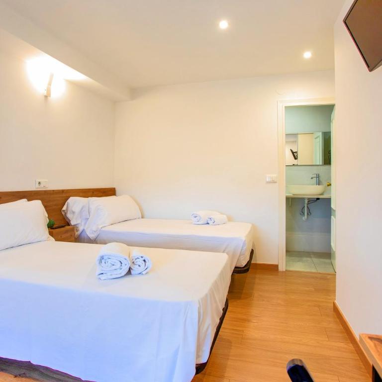 Pensión Centro - Chambre Lits Jumeaux - 1