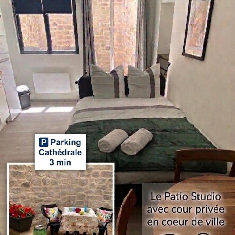 Le Patio Studio avec cour privée en cœur de ville - Apartamento de 1 dormitorio - 1