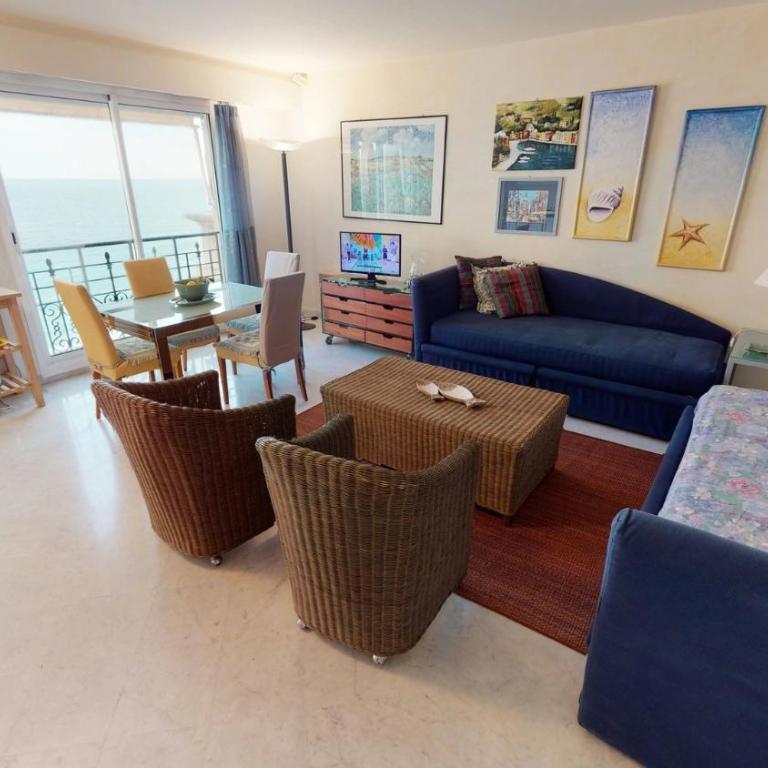 7VP - Beau et grand 2P plein centre face mer avec parking - Appartement 1 Chambre - 5