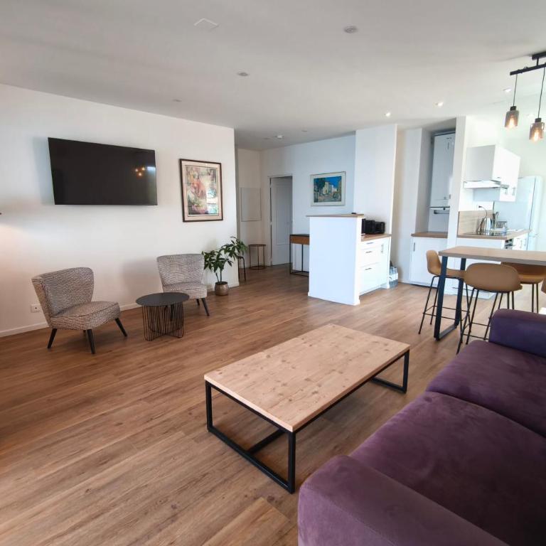 Vue panoramique mer et Sanguinaires, terrasses - Appartement - 3