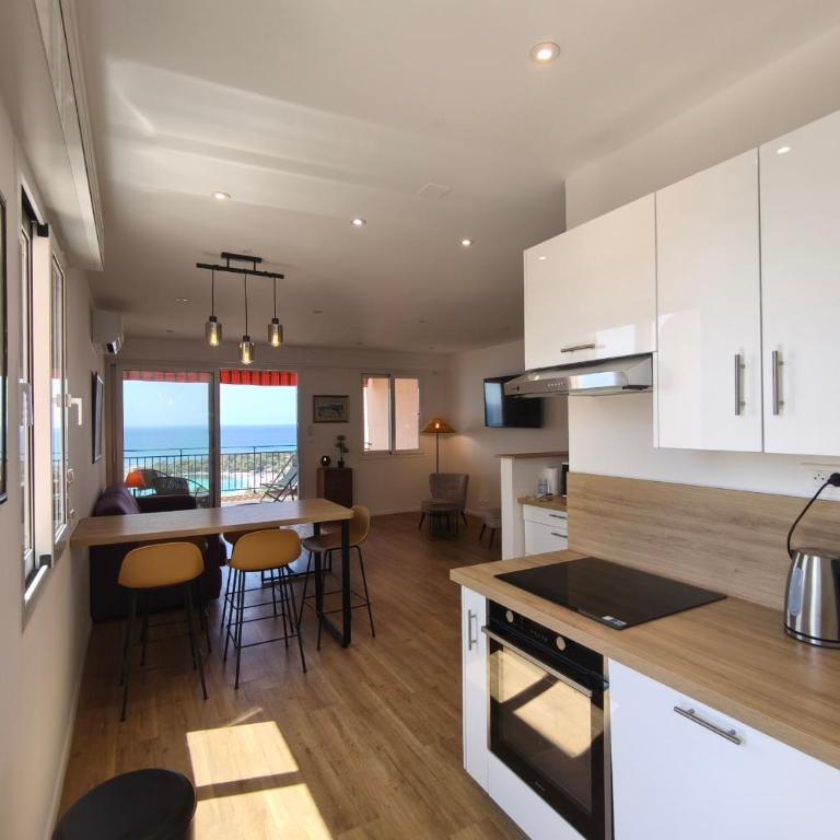Vue panoramique mer et Sanguinaires, terrasses - Appartement - 7