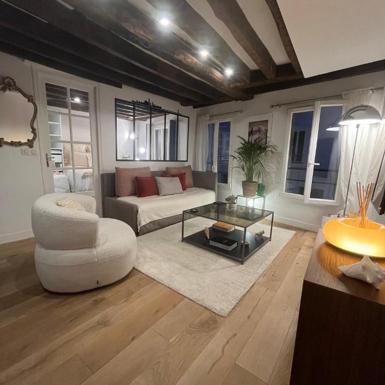 Charmant 2 pièces pour 4, Panthéon - Apartment mit Dusche - 5