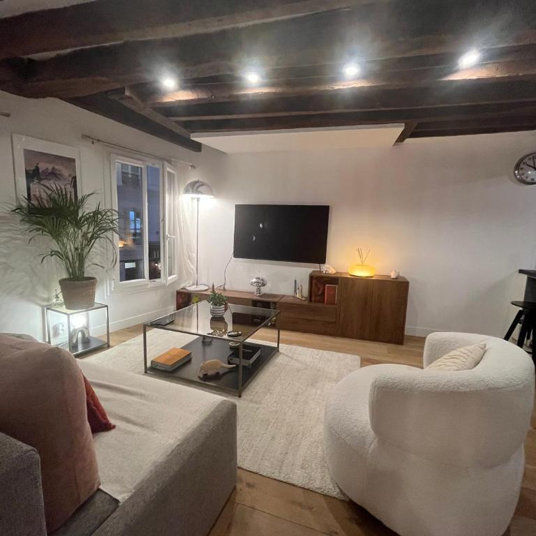 Charmant 2 pièces pour 4, Panthéon - Apartment mit Dusche - 10
