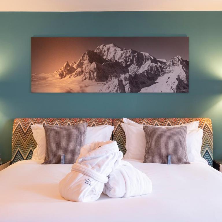 Hotel Farinet - Chambre Double ou Lits Jumeaux Supérieure avec Balcon - 4