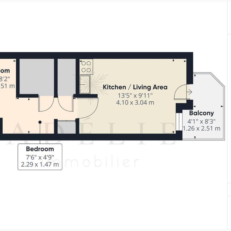 Studio cabine 4/5 pers, balcon exposé sud, à 50m des pistes, parking inclus - FR-1-398-513 - Studio - 10