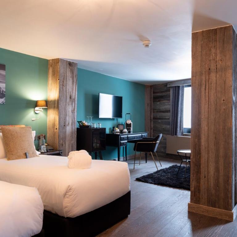Hotel Farinet - Chambre Double ou Lits Jumeaux Supérieure - 3
