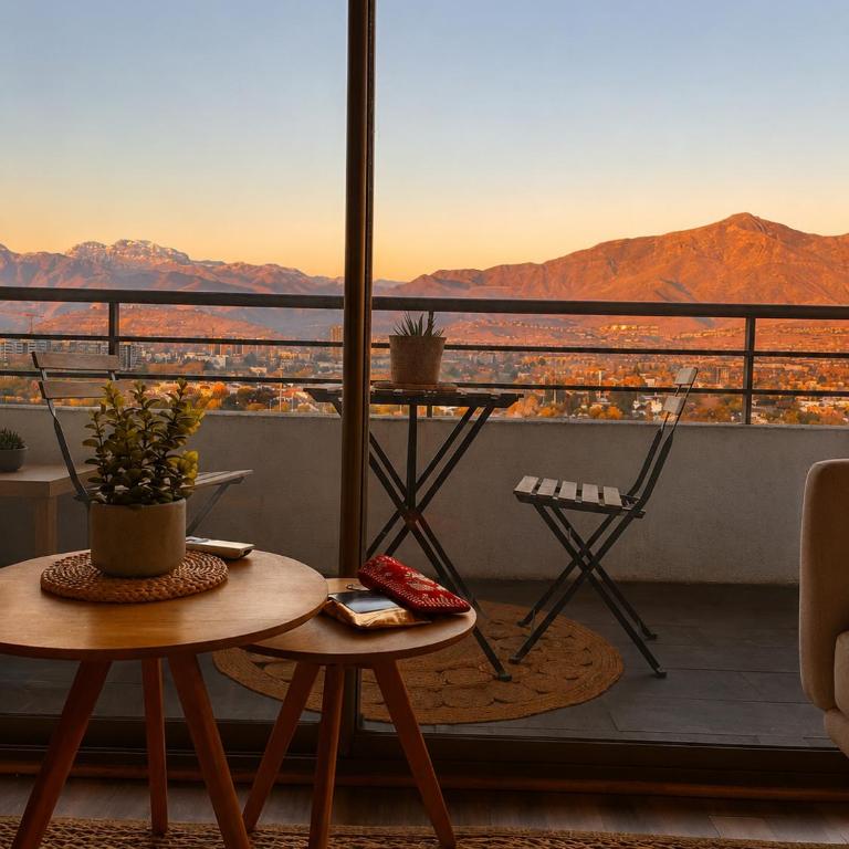 Acogedor departamento con vista inolvidable a Los Andes - Apartamento de 1 dormitorio - 4