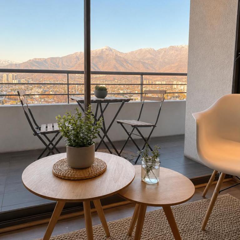 Acogedor departamento con vista inolvidable a Los Andes - Apartamento de 1 dormitorio - 13