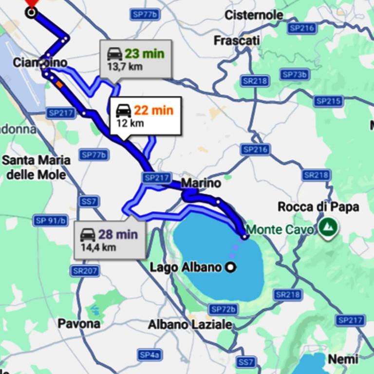 Pit stop in Villa nel Verde a Roma-Aeroporto di Ciampino - Villa con vistas al jardín - 80