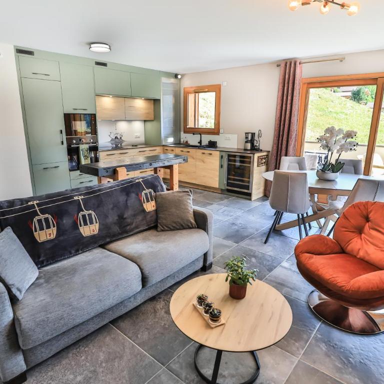 Angelus C101 - Superbe appartement vue Montagnes - Grand-Bornand - St Jean de Sixt - Appartement 2 Chambres - 9