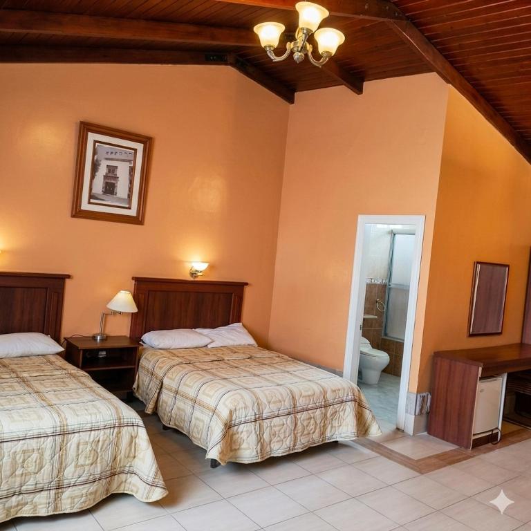 Hosteria Quinta Aidita - Habitación Deluxe con 2 camas grandes - 1