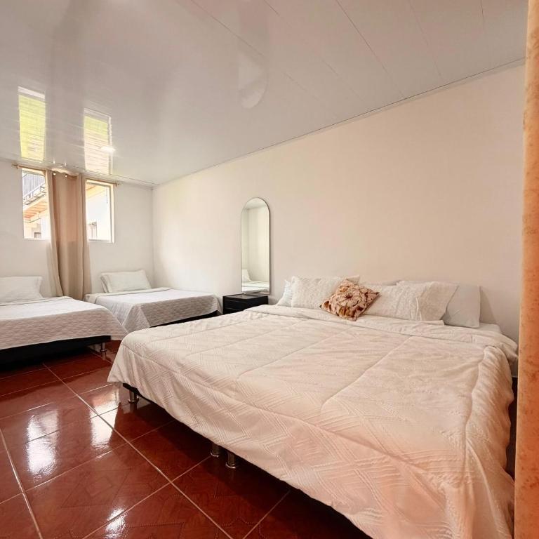Hotel Campestre Nogal de Cafetal - Habitación Cuádruple con terraza - 6