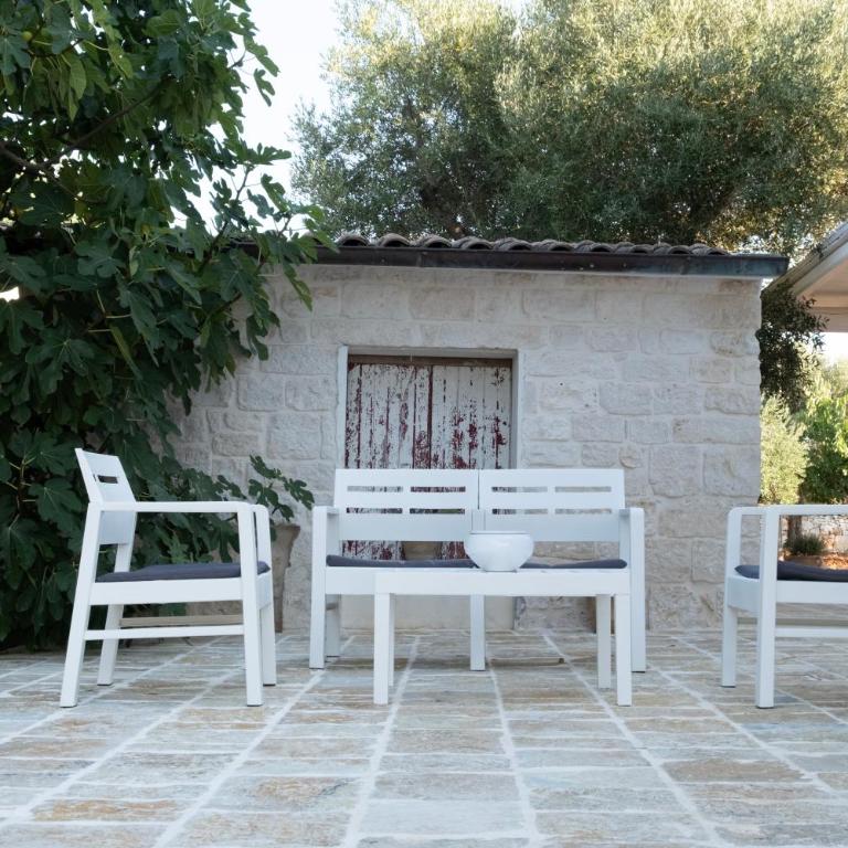Masseria Anfora - Double Room with Patio - 9