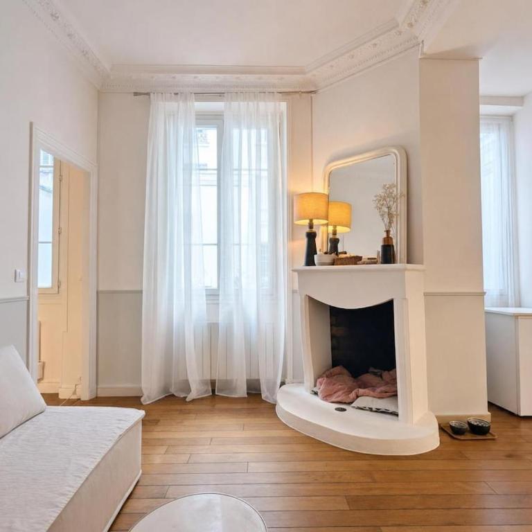 Cocon soigné sur cour près des Buttes-Ch - 3 pers - Appartamento con 1 Camera da Letto - 5