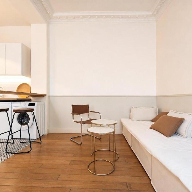 Cocon soigné sur cour près des Buttes-Ch - 3 pers - Appartamento con 1 Camera da Letto - 11