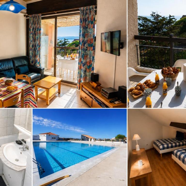 Le Nid Marin - Climatisation -Piscine -Parking - Appartement 2 Chambres - 2