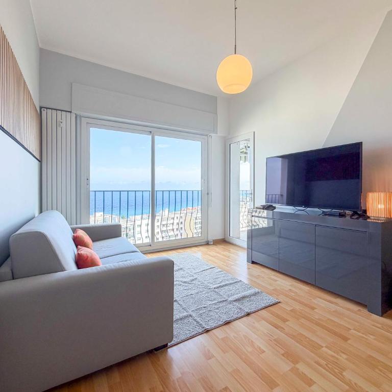 Bord de mer - wifi, AC, vue mer, 4pers - Appartement 2 Chambres - 9