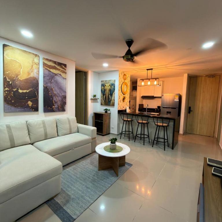 Apartamento Moderno y Lujoso con vista al Mar PISO19 - Cerca a la Ciudad Amurallada - Three-Bedroom Apartment - 30