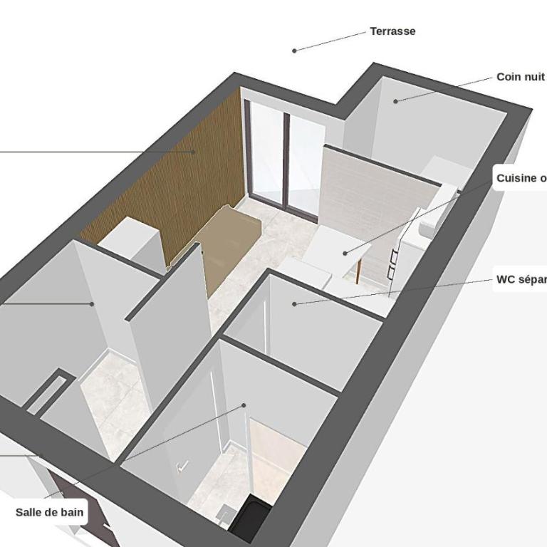 Bormes-les-Mimosas Calme 4p clim wifi parking cave - Appartement 2 Chambres - 41